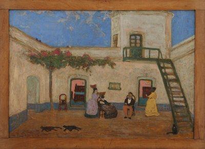 El Patio ou Patio Unitario - Pedro Figari